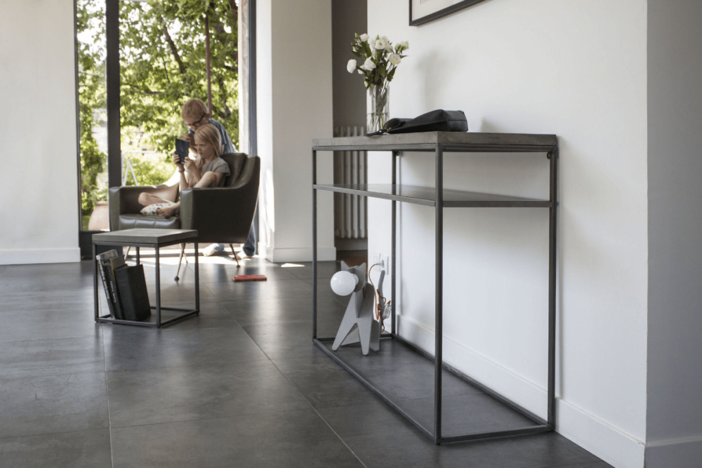 New Perspective Concrete Console Table from The House of Artusa: www.thehouseofartusa.com